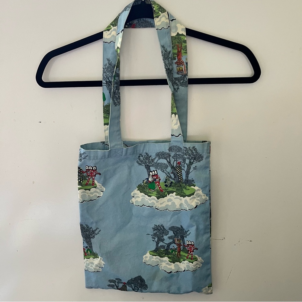 IKEA Walter Van Beirendonck Glodande LIMITED Edition Blue Tote Bag RARE TIJGER